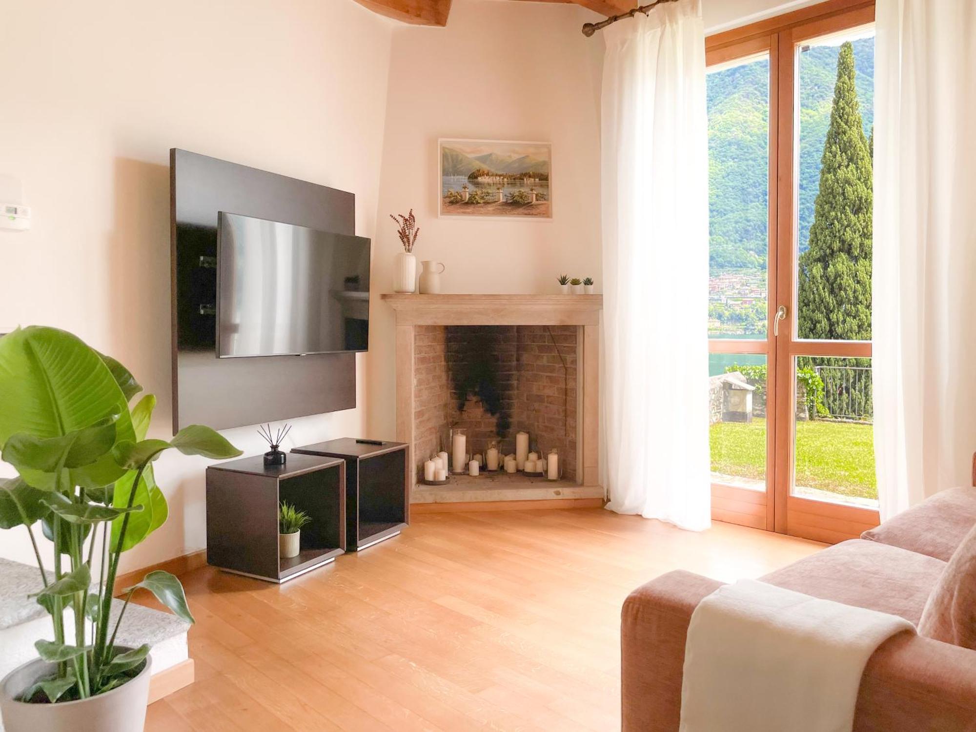 Villa Luminosa Laglio - Private Parking, Garden Zewnętrze zdjęcie