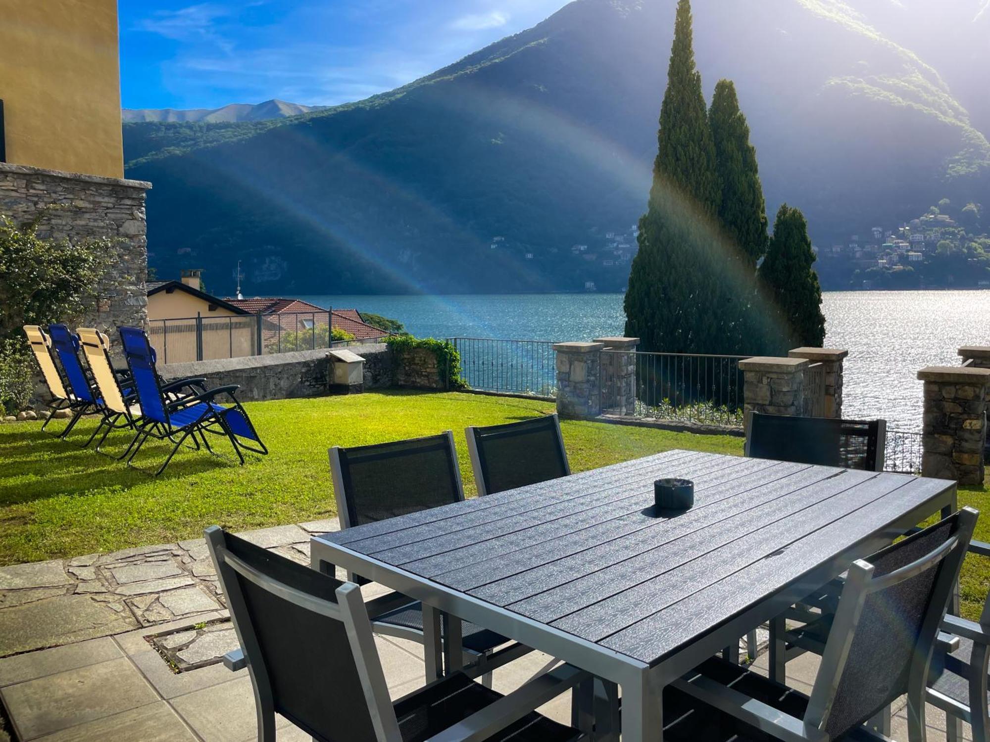 Villa Luminosa Laglio - Private Parking, Garden Zewnętrze zdjęcie