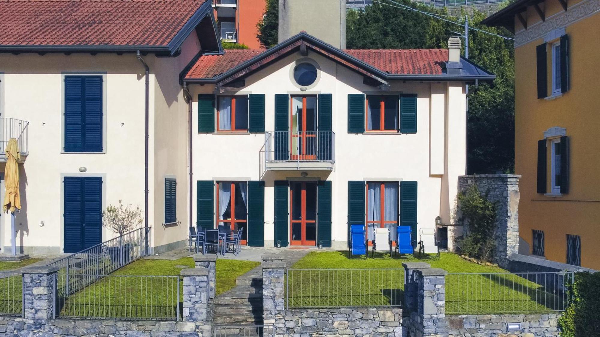 Villa Luminosa Laglio - Private Parking, Garden Zewnętrze zdjęcie